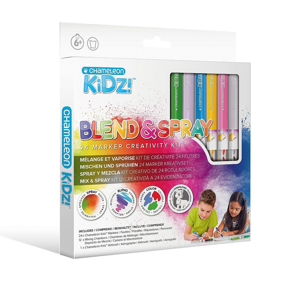 Set 37 piese kit creativ Chameleon Blend & Spray