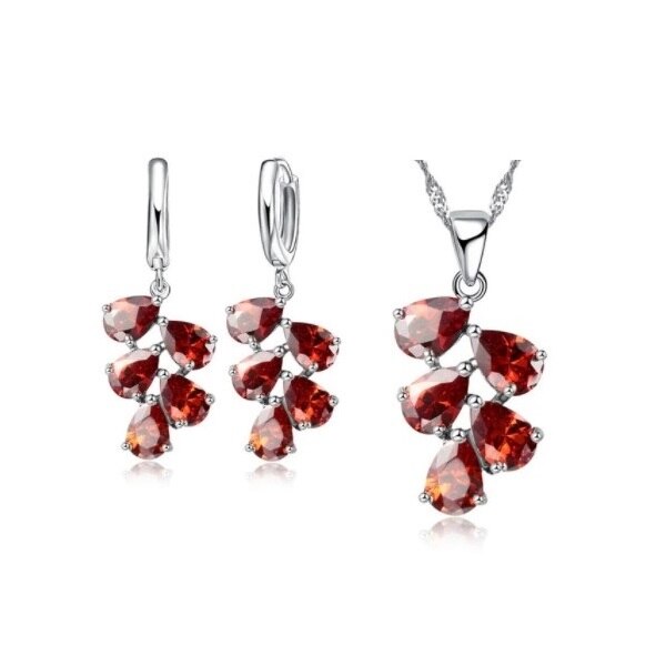 Set cercei+lant strugure