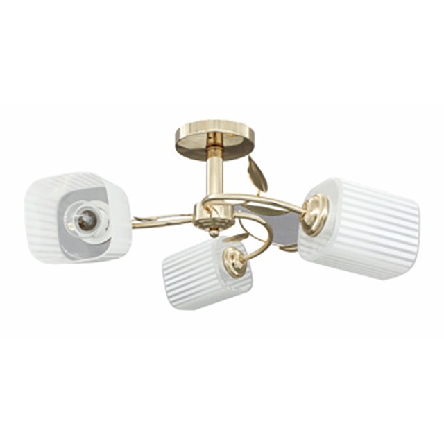 Lustra Reyes Auriu+Alb 3xE27 60W