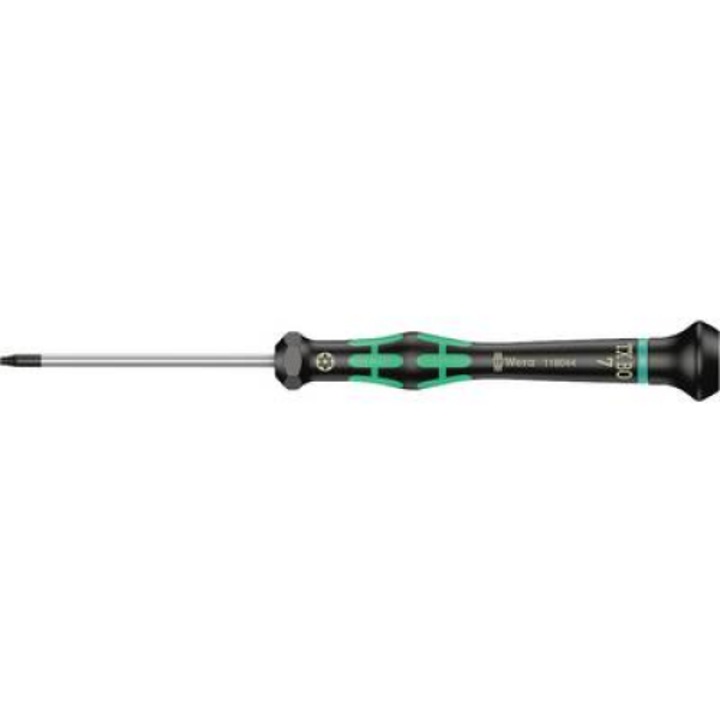 Wera 2067 Elektronika- és finommechanika Torx csavarhúzó Méret TR 7 Penge hossz: 60 mm (05118044001)