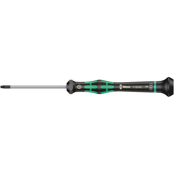 Отвертка Kraftform Micro 2067 TORX BO, TX8x60 mm, Wera