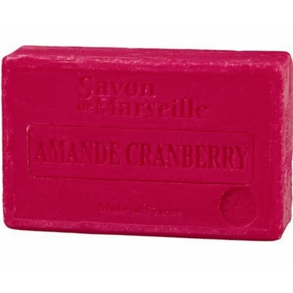 Sapun Natural de Marsilia 100g Migdale-Merisoare Amande-Cranberry Le Chatelard 1802