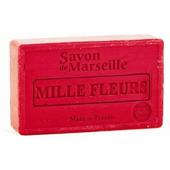 Sapun Natural de Marsilia 100g Flori Rosii Mille Fleurs Le Chatelard 1802