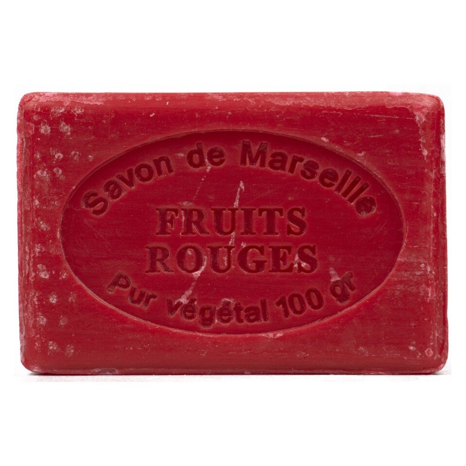 Sapun Natural de Marsilia 100g Fructe Rosii de Padure Fruits Rouges Le Chatelard 1802