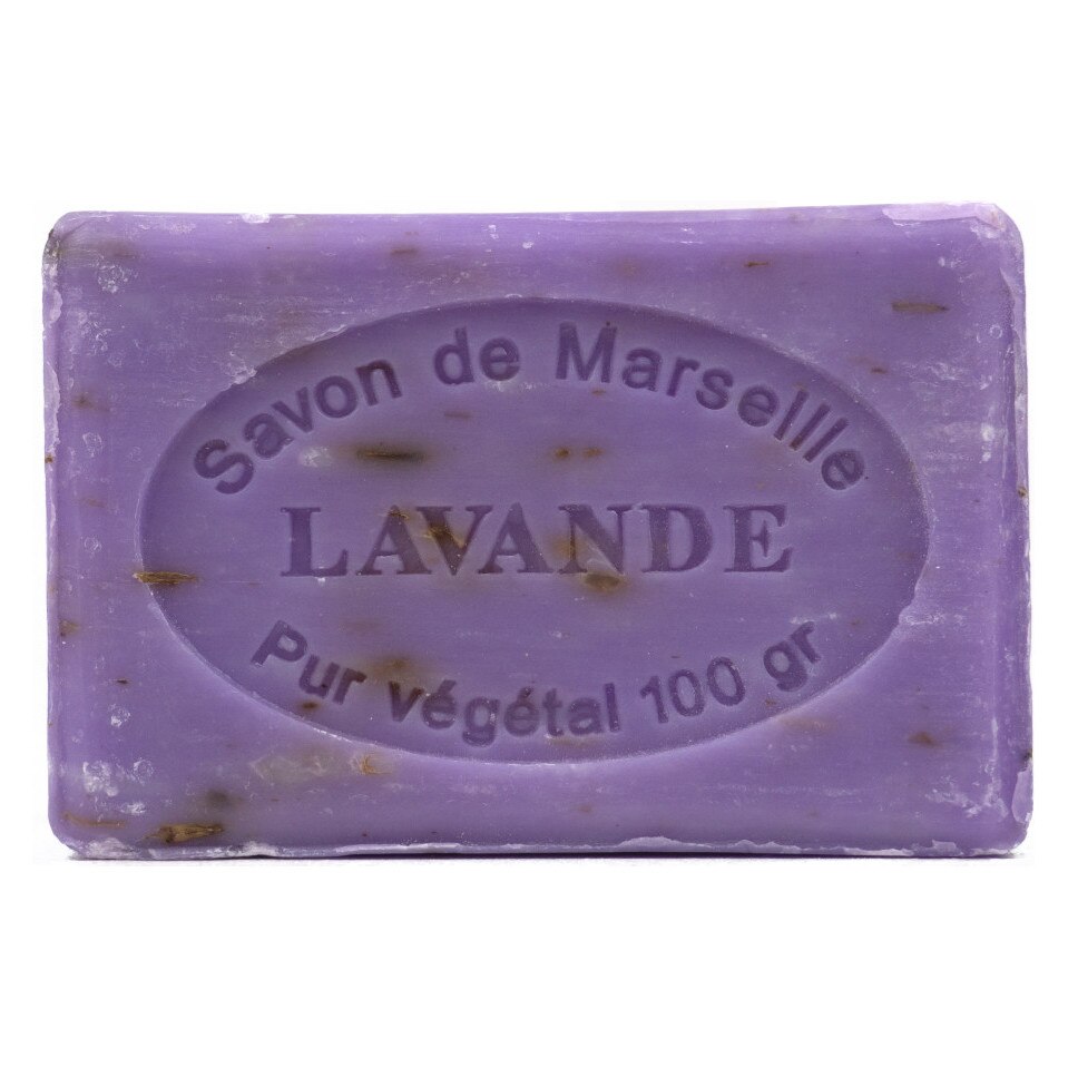 Sapun Natural de Marsilia 100g Exfoliant Lavanda de Provence Le Chatelard 1802