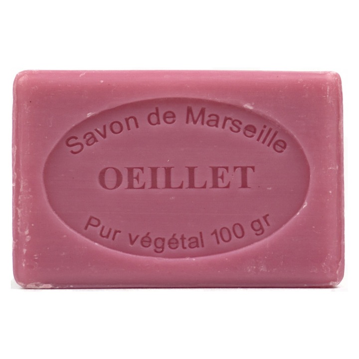 Sapun Natural de Marsilia 100g Garofite Oeillet Le Chatelard 1802