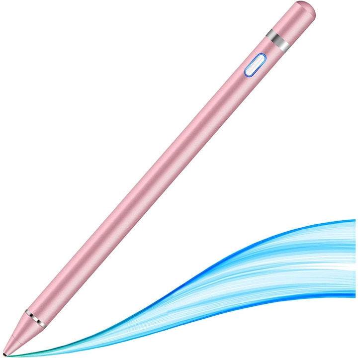 Писалка стилус fixGuard Active Touch Stylus Pen за таблет и телефон, Pink Sand