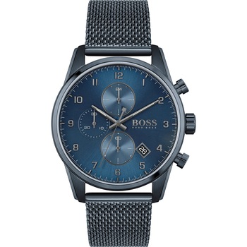 Ceas barbatesc Hugo Boss 1513836, Quartz, 44mm, 5ATM, Albastru Ceas barbatesc Hugo Boss 1513836, Quartz, 44mm, 5ATM, Albastru