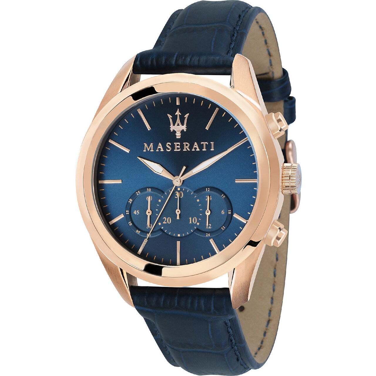 Ceas barbatesc Maserati R8871612015, Quartz, 45mm, 10ATM, Auriu
