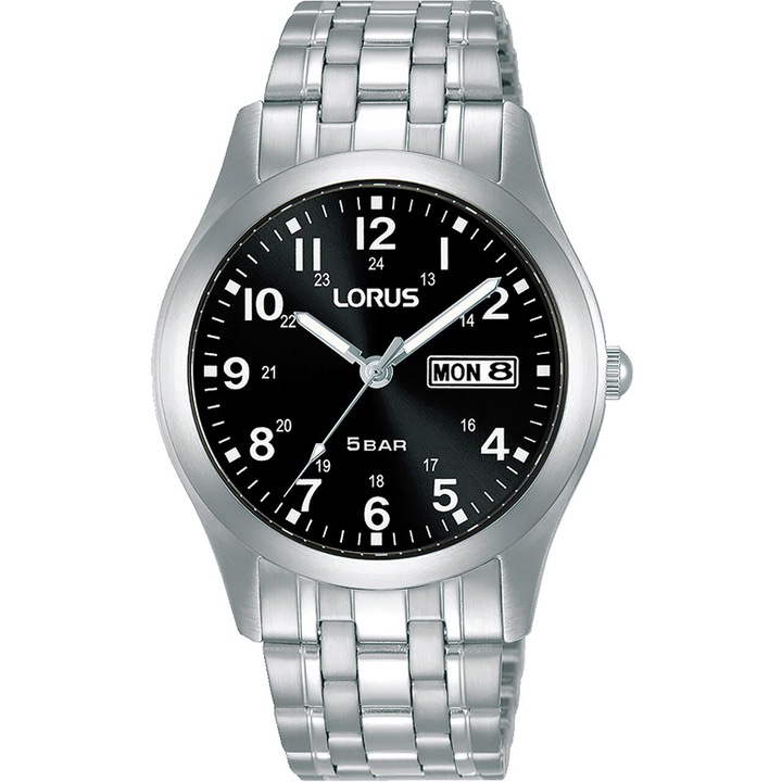 Мъжки часовник Lorus RXN73DX9, Кварцов, 38мм, 5ATM