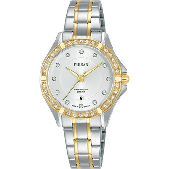 Ceas de dama Pulsar PH7530X1, Quartz, 30mm, 5ATM, Auriu Ceas de dama Pulsar PH7530X1, Quartz, 30mm, 5ATM, Auriu