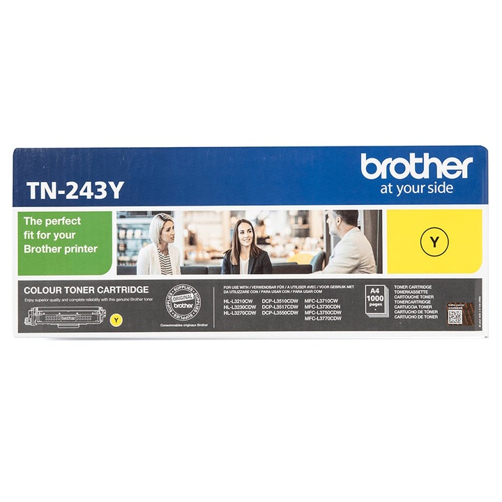 Тонер касета Brother TN-234Y, Жълт