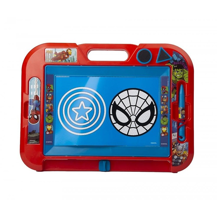 Bosszúállók mágnestábla, Méretek 29,5 x 1,5 x 22 cm