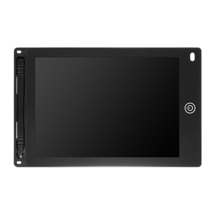 Tabla digitala ultra-subtire pentrru copii, HOOMEI, 1000 IPI, Negru