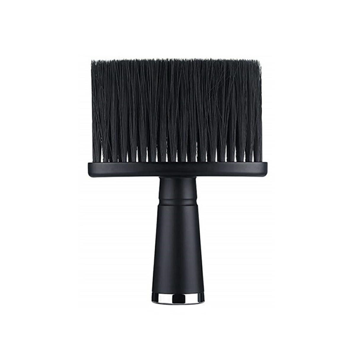 Pamatuf frizerie oval, 14 x 9,5 cm, negru