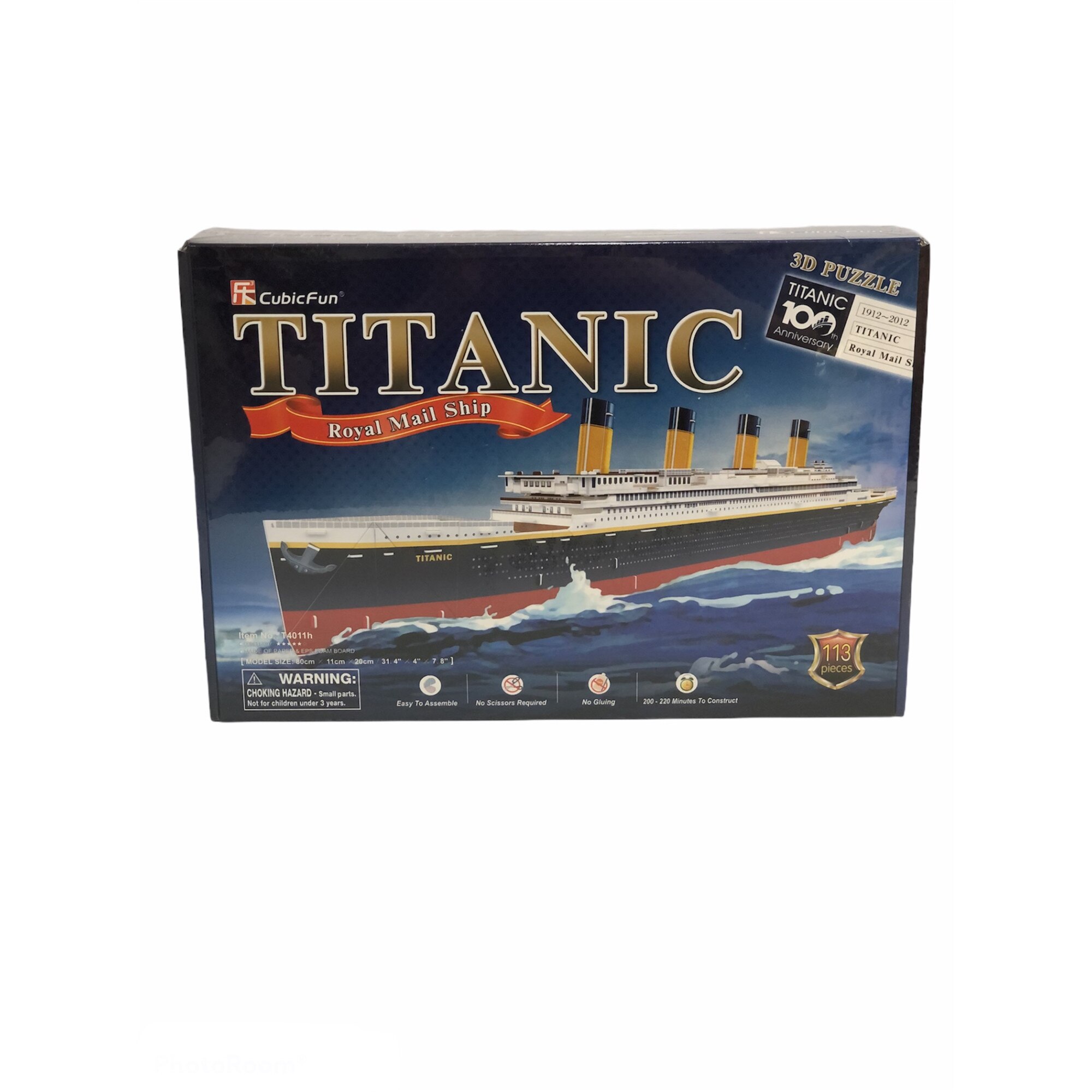 Puzzle 3D Titanic 80x11x20 cm - eMAG.ro