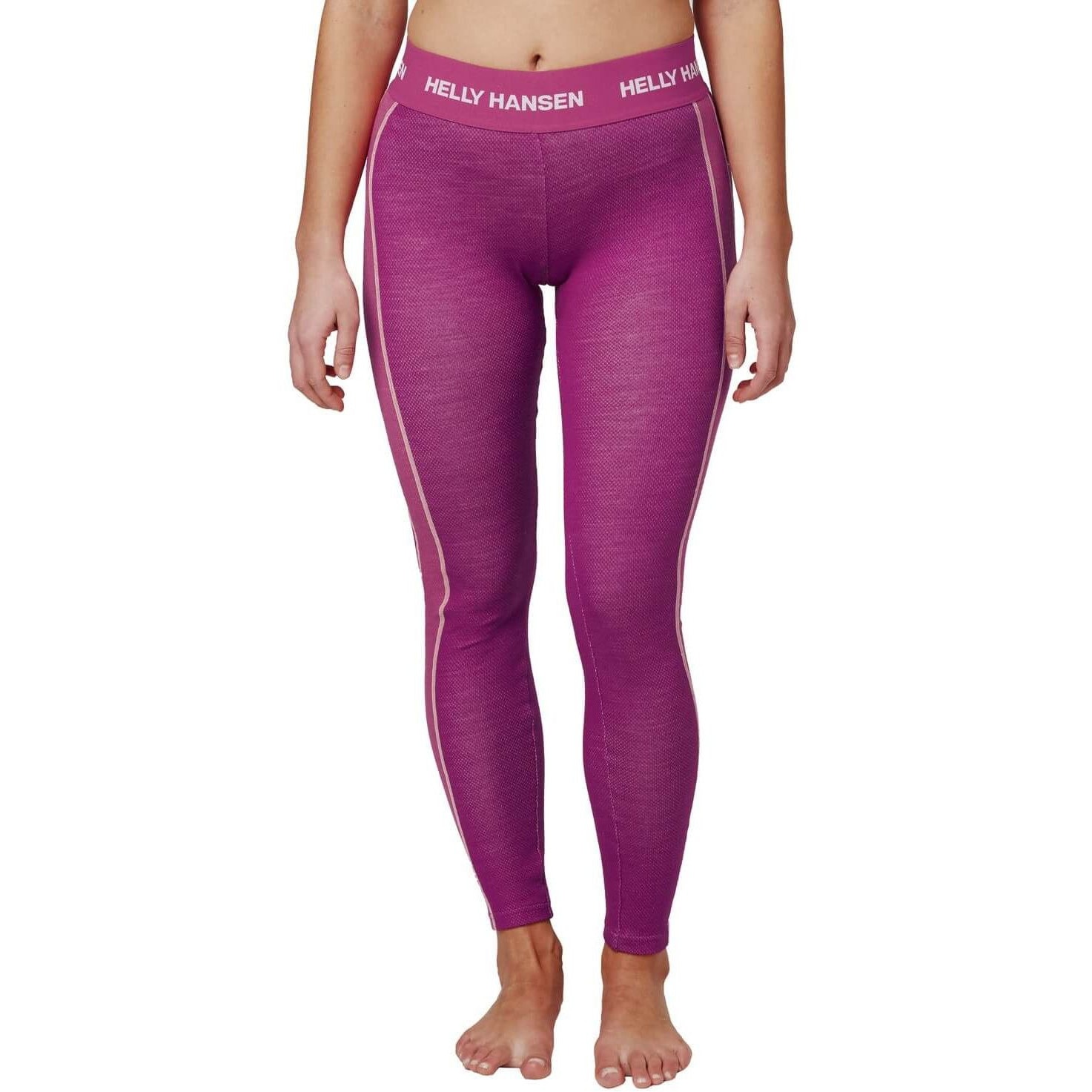 Pantaloni de crop pentru femei, Helly Hansen W Hh Lifa Merino Pant, Purpuriu, M