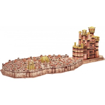 Puzzle Game of Thrones - King's Landing 3D , 73.20x33.30x22.60cm , 262 piese, Negru Puzzle Game of Thrones - King's Landing 3D , 73.20x33.30x22.60cm , 262 piese, Negru