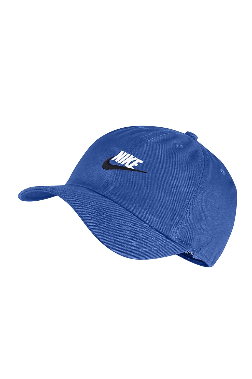 Nike, Sapca din bumbac Heritage86, Albastru royal/Alb/Negru