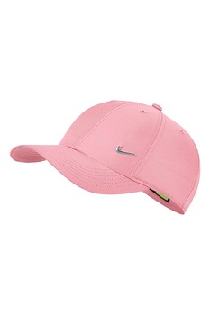 Nike, Sapca cu logo Swoosh, Roz pastel Nike, Sapca cu logo Swoosh, Roz pastel