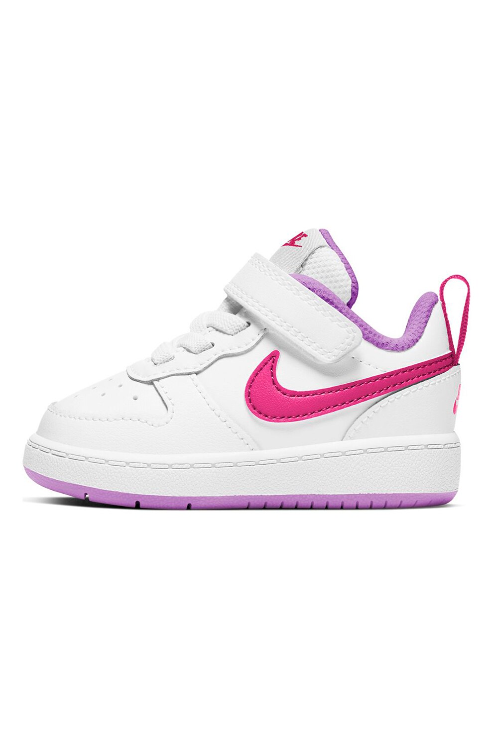 Nike, Pantofi sport cu inchidere velcro Court Borough
