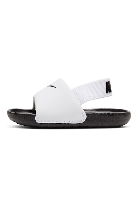 Nike, Sandale model slingback Kawa, Alb/Negru
