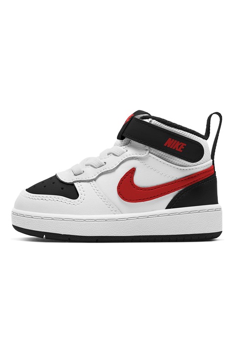 Nike, Pantofi sport mid-hi cu segment cu inchidere velcro COURT BOROUGH