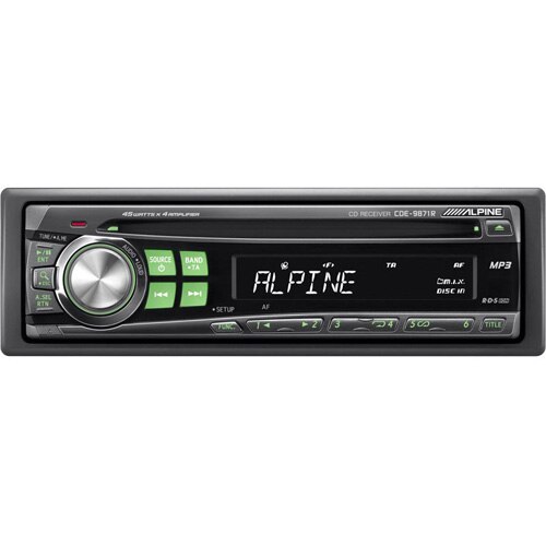 CDE ALPINE CDE-9871R AUTORADIO CD MP3 