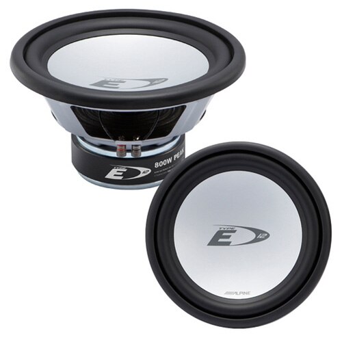 Subwoofer auto Alpine SWE1243E, 250W RMS eMAG.ro