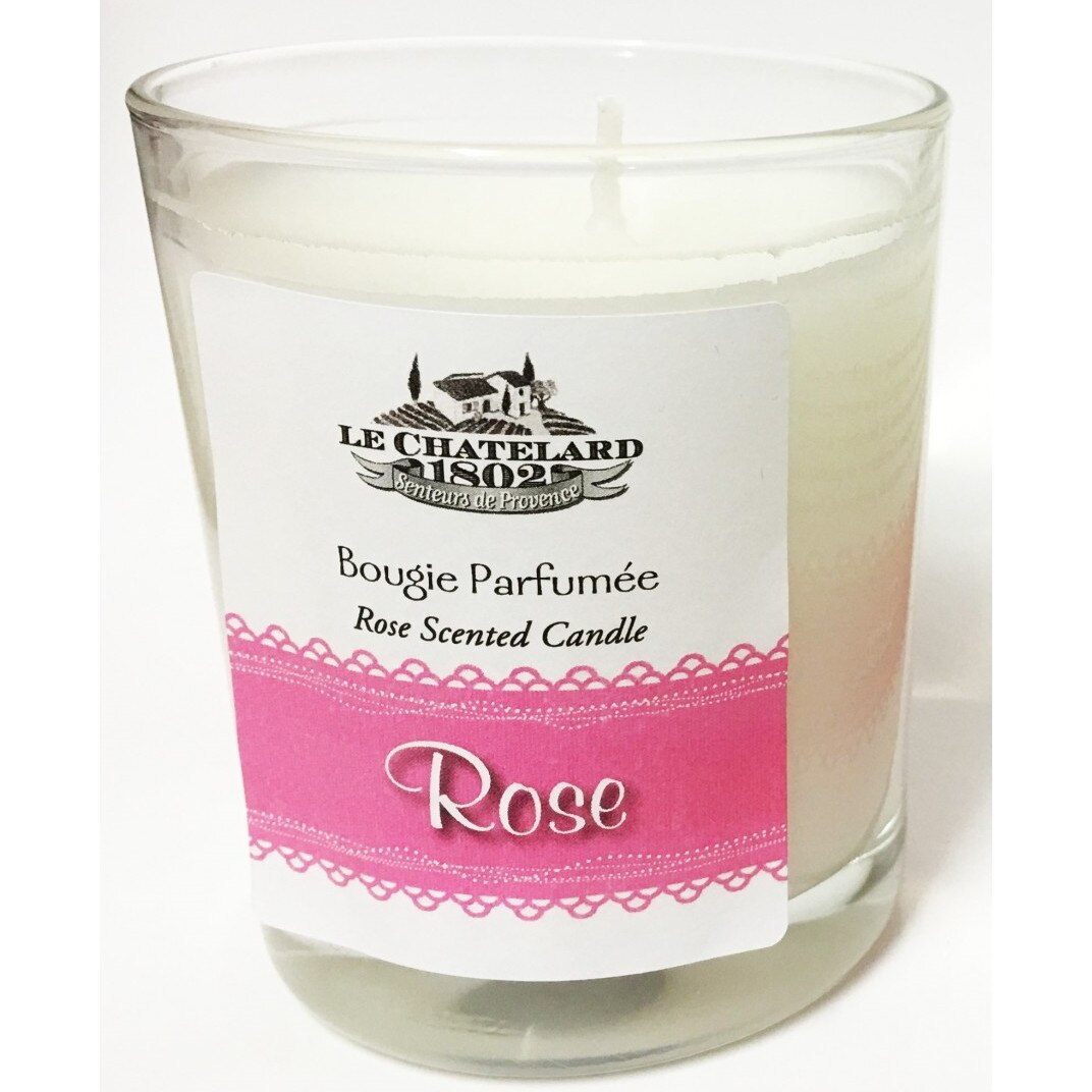 Lumanare Parfumata 200ml Trandafir Rose Le Chatelard 1802