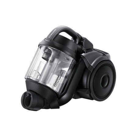 Aspirator fara sac Samsung VC07K51G0HG, 700W, Cyclone Force System, 2 L, Filtru Hepa, Control IR pe maner, Clasa Energetica A, Accesorii 3 in 1, Negru