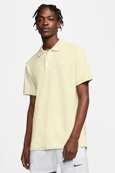Nike, Tricou polo de bumbac pique Matchup, galben pal Nike, Tricou polo de bumbac pique Matchup, galben pal