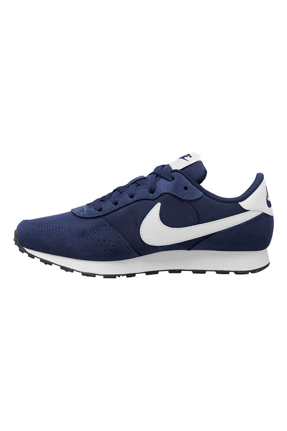 Nike, Pantofi sport cu insertii de piele intoarsa Valiant, Bleumarin