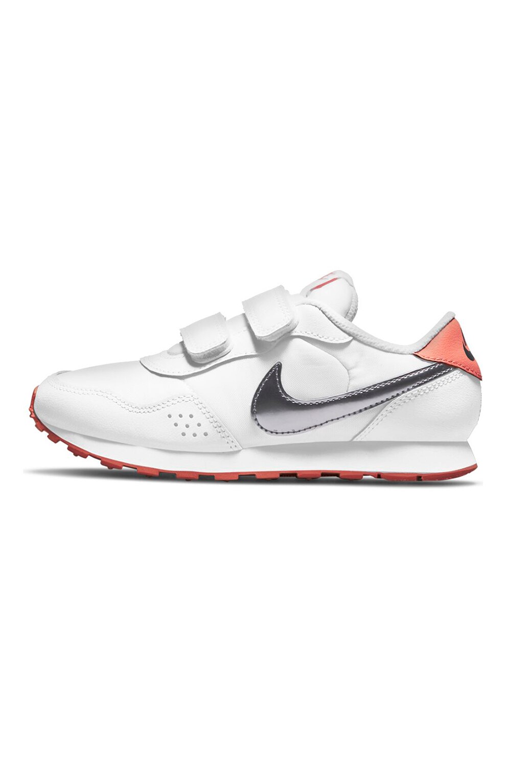 Nike, Pantofi sport cu inchidere velcro si garnituri din piele Valiant