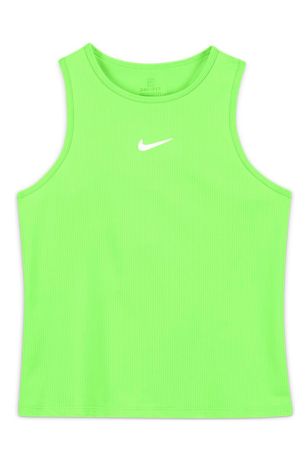 Nike, Top cu tehnologie Dri-FIT pentru tenis Court Victory, Verde lime