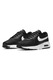 Nike, Pantofi sport low-top de piele si plasa Air Max SC, Negru/Alb, 5.5