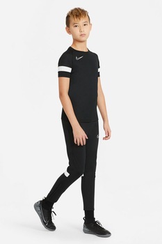 Nike, Tricou cu tehnologie Dri-Fit pentru fotbal Academy, Negru/Alb Nike, Tricou cu tehnologie Dri-Fit pentru fotbal Academy, Negru/Alb