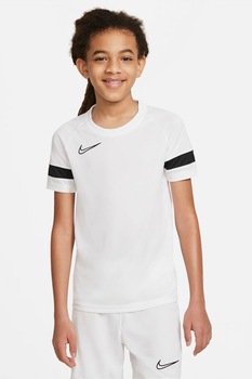 Nike, Tricou cu tehnologie Dri-Fit pentru fotbal Academy, Alb Nike, Tricou cu tehnologie Dri-Fit pentru fotbal Academy, Alb