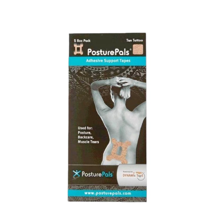 Banda biomecanica, Dynamic Tape, precut, 5 bucati/set