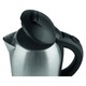 Cana Fierbator, Inox, 1500W, Capacitate de 2 L, Declansare automata, Buton ON/OFF, Buton deschidere capac, Indicator nivel Apa, Argintiu/Negru