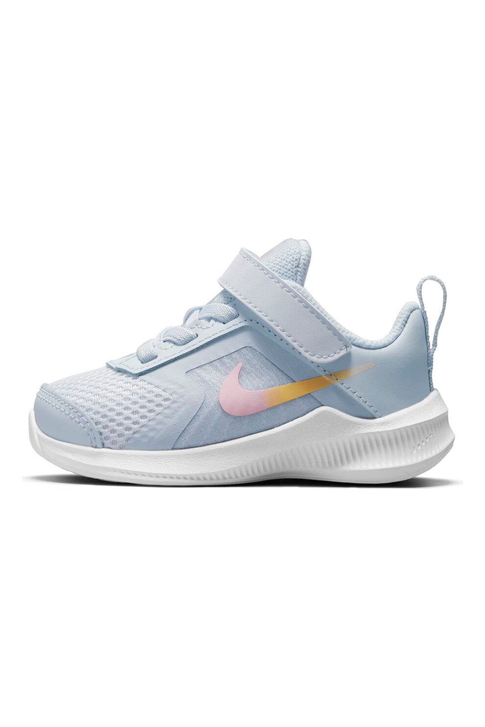 Nike, Pantofi cu insertii din plasa si inchidere velcro pentru fitness Downshifter 11