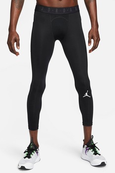 Nike, Colanti cu Dri-Fit pentru baschet Jordan, Negru/Alb