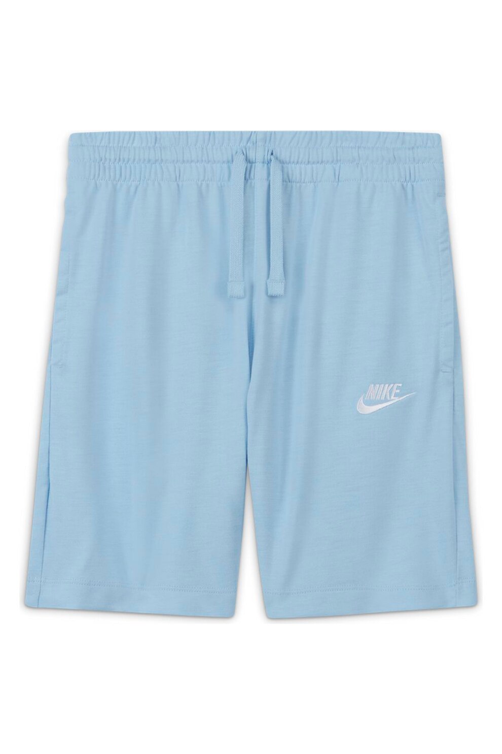 Nike, Bermude cu snur de ajustare in talie, Albastru deschis