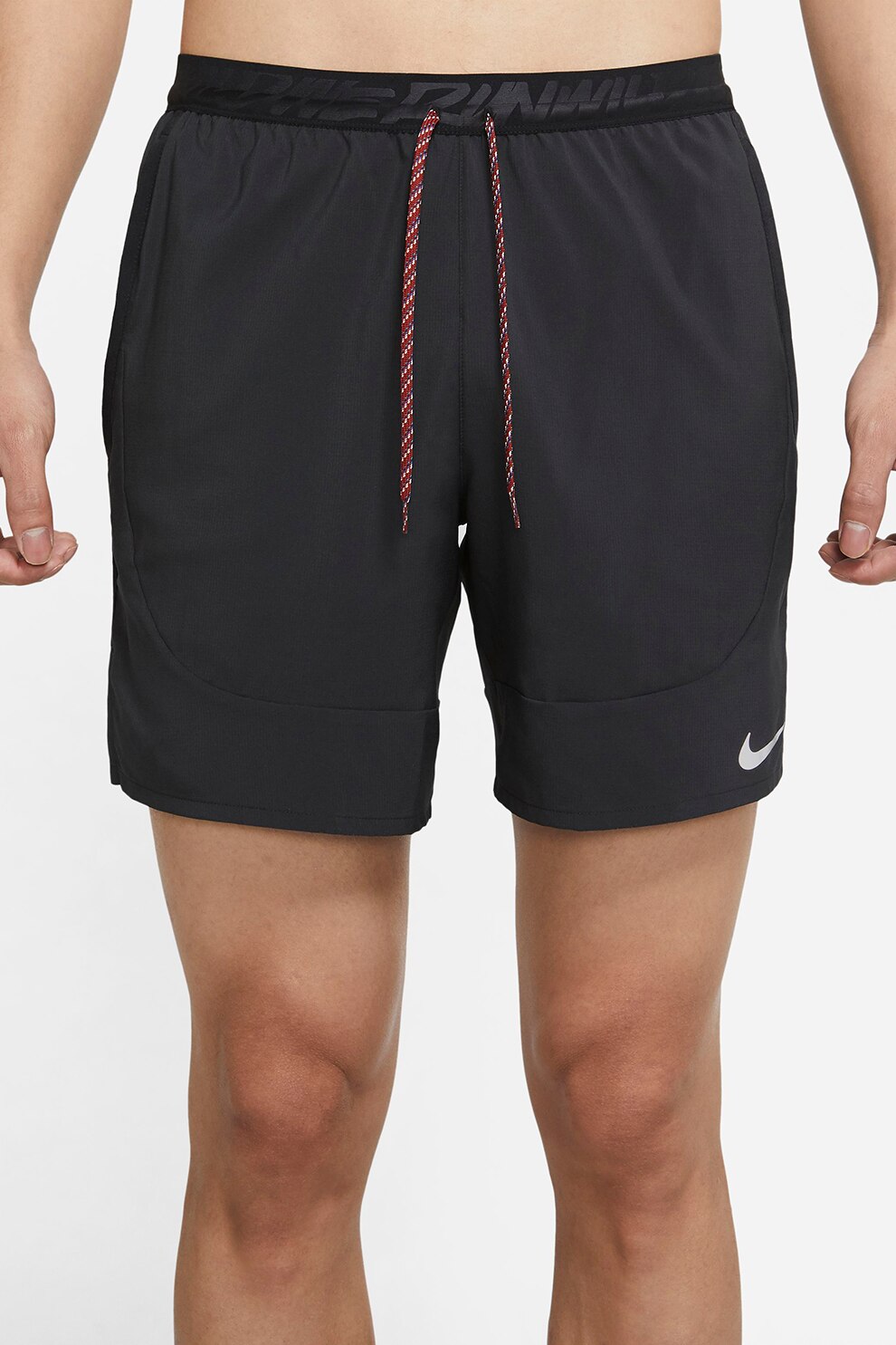 Nike, Pantaloni scurti pentru alergare Flex Stride, Negru