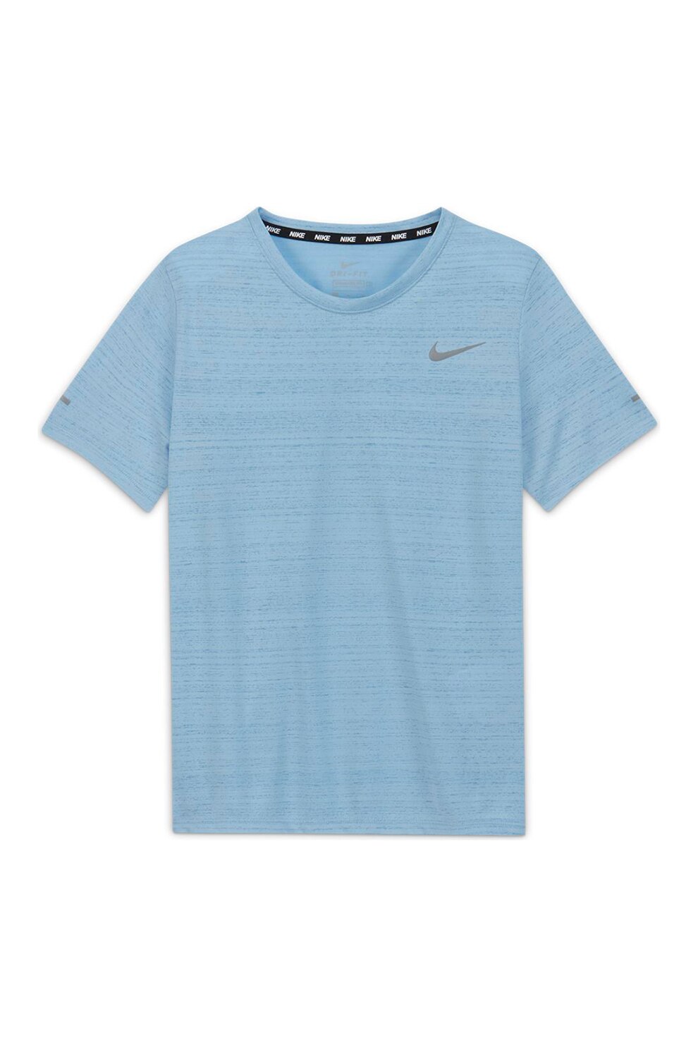Nike, Tricou cu tehnologie Dri-FIT Miler, Albastru lavanda