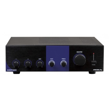 Mixer amplificator cu 2 intrari, 60W,AMP60E, Proel Mixer amplificator cu 2 intrari, 60W,AMP60E, Proel