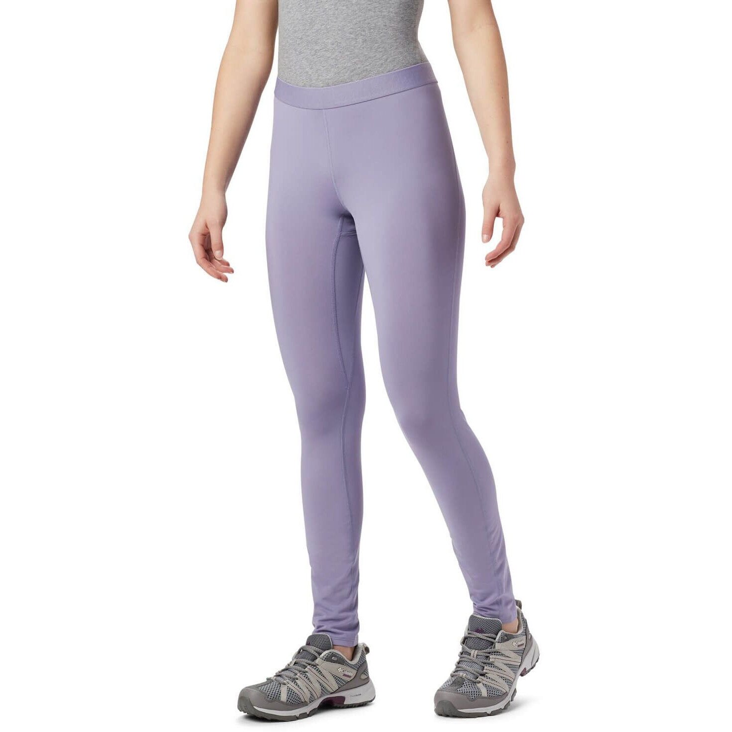 Pantaloni de crop pentru femei, Columbia Midweight Stretch Tight, Violet, S