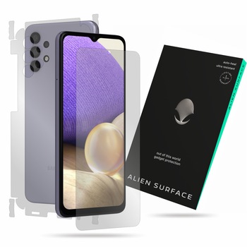 Folie Alien Surface, compatibila cu Samsung Galaxy A32 5G, protectie ecran, spate, laterale Folie Alien Surface, compatibila cu Samsung Galaxy A32 5G, protectie ecran, spate, laterale