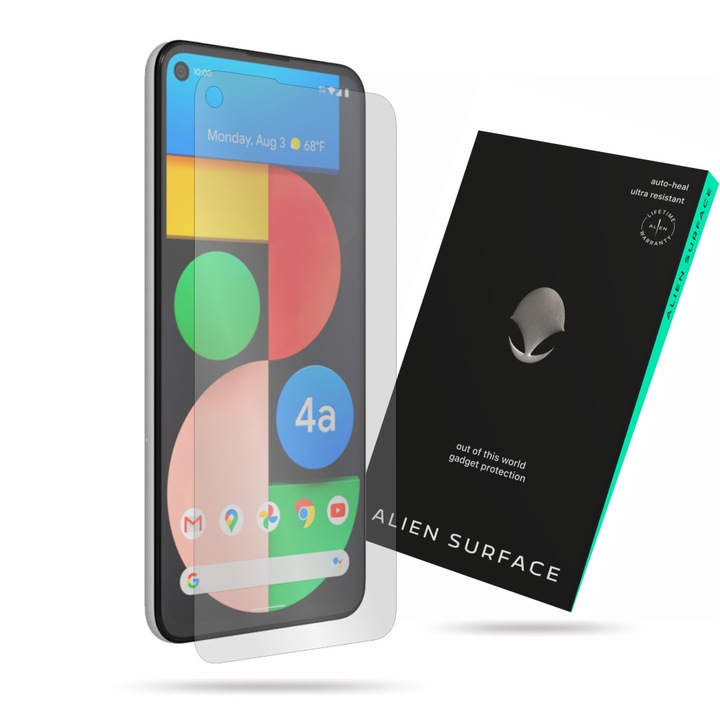 Alien Surface, Google Pixel 4a 5G, képernyővédő fólia