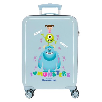 Troler ABS 55 cm Family Pixar Boo!, albastru deschis Troler ABS 55 cm Family Pixar Boo!, albastru deschis